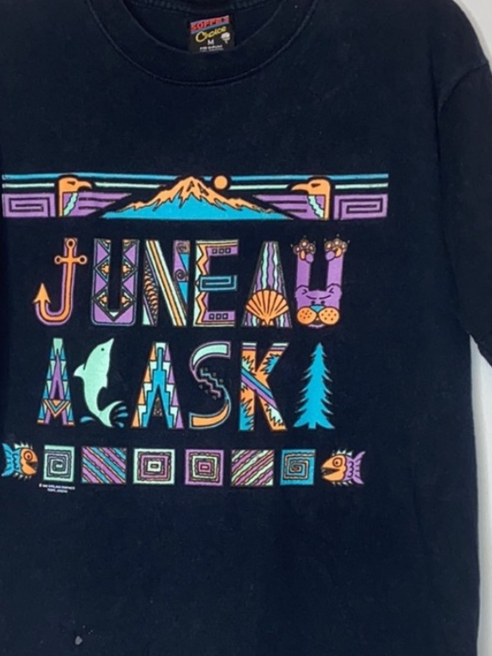 90s Juneau Alaska Shirt M 1993 Vintage